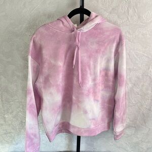 Cozy Pink Tie-Dye Women's Hoodie